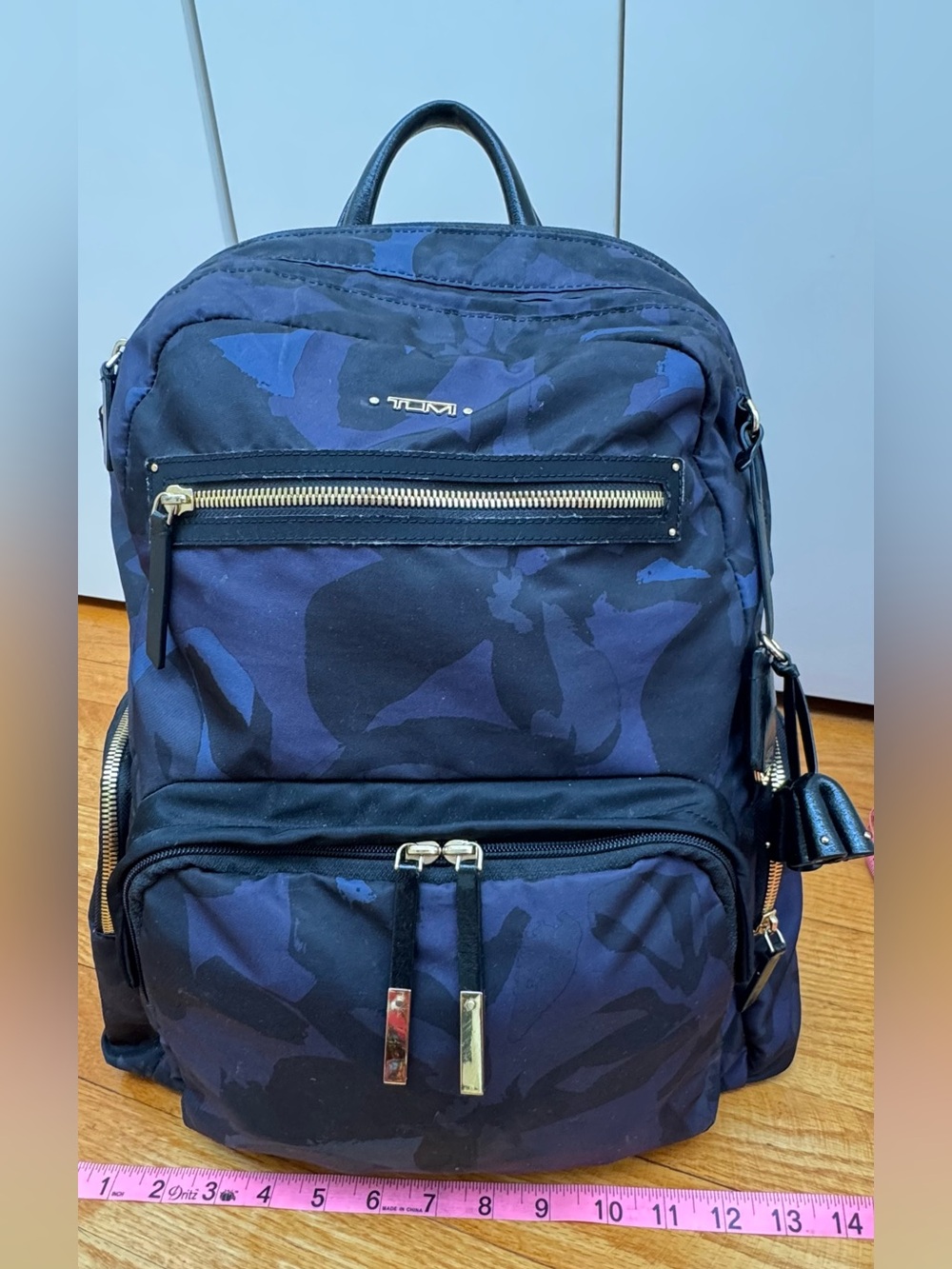 TUMI Voyageur Carson Laptop Backpack 15 Inch Computer Bag for Women Lily Indigo - Picture 9 of 15